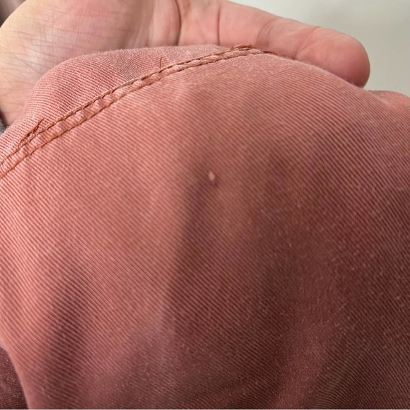 Anthropologie Holding Horses Tencel Long Sleeve Shirt Dress Dusty Rose Size 2 - Picture 8 of 9